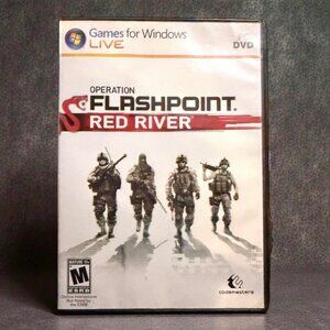 Operation Flashpoint Red River PC DVD-ROM CIB w Manual Codemasters Games for Win